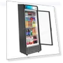 Thumbnail Commercial One Glass Door Display Upright Beverage Refrigerator Cooler Merchandiser — Drink Coolers, KoolMore