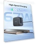Thumbnail 3 in 1 Fast Charging Block with Retractable Cable & Foldable Plug — Chargers, Baseus