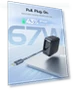 Thumbnail 3 in 1 Fast Charging Block with Retractable Cable & Foldable Plug — Chargers, Baseus