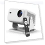Thumbnail 4K Smart Projector with WiFi and Bluetooth — Home Theater Projectors, NRKDUBQ