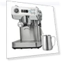 Thumbnail Espresso Coffee Machine with Milk Frother & Temp Display — Coffee & Espresso Combos, ChefAidPower