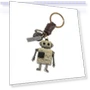 Movable Bronze Robot Keychain — Keychains & Keyrings, Lieifeitum