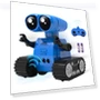 Thumbnail Rechargeable RC Robot with Gesture Sensing — Interactive Figures & Robots, SEFCVTC