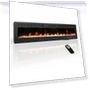 Thumbnail Electric Fireplace Wall Mounted & Recessed — Heaters, HOMTHING