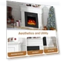 Thumbnail Electric Fireplace with Mantel — Electric Heating Solutions, oneinmil