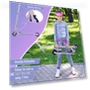 Thumbnail Foldable Kick Scooter with Light Up Wheels — Helmets, Rahmory