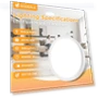 Thumbnail LED Flush Mount Ceiling Light — Overhead Lighting, EOSMILE