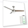 Thumbnail Smart 3-Blade Ceiling Fan with LED Light Kit — Ceiling Fan Lighting Solutions, East Grove Home