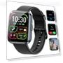 Thumbnail Smart Watch with Alexa, Health Monitoring, and Waterproof Design — Smartwatches, WMK