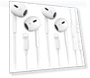 Thumbnail Wired Earbuds with Microphone — In-Ear Headphones, Mutsrd
