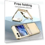 Electroplating Hard PC Folding Phone Cover — Basic Cases, Smartwatch 2025