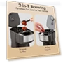 Thumbnail HyperChiller Iced/Hot Coffee Maker — Coffee & Espresso Combos, Elite Gourmet