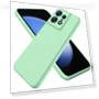 Soft Liquid Silicone Phone Cover — Screen Protectors, Smartwatch 2025
