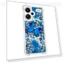 TPU Case with Quicksand and Pattern Printed Blue Butterfly — Basic Cases, Smartwatch 2025