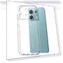 TPU Slim-Fit Back Phone Cover with Tempered Glass Film Transparent — Screen Protectors, Smartwatch 2025