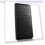 Adjustable Stand Rhombus Imprinted Case with Magnetic Closure — Flip Cases, Smartwatch 2025