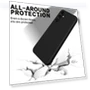Scratchproof Liquid Silicone Phone Cover with Wrist Strap — Phone Accessories, Smartwatch 2025