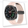 Silicone Watch Band with Magnetic Folding Buckle — Fitness Bands, Smartwatch 2025
