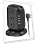 Thumbnail Power Strip Tower with USB Ports — Power Solutions & Surge Protection, AiJoy