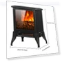 Thumbnail Electric Fireplace Stove Heater — Electric Heating Solutions, Winado