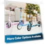 Thumbnail Foldable Scooter with Disc Brake & Dual Shock Absorbers — Push Scooters, MEE GOO