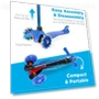 Thumbnail Kids Mini Kick Scooter with Light-Up Wheels — Electric Vehicles, Best Choice Products