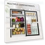 Thumbnail Mini Fridge with Freezer — Mini Fridges, HOMCOM