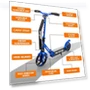 Thumbnail Renegade Kick Scooter — Push Scooters, Hurtle