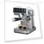 Thumbnail Stainless Steel Espresso Coffee Machine with Milk Frother — Coffee & Espresso Combos, ChefAidPower