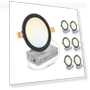 Thumbnail 6 Inch LED Recessed Ceiling Light — Close To Ceiling, LVWIT
