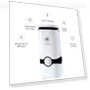 Thumbnail Cool Mist Humidifier with Essential Oil Diffuser — Air Moisturizers, Alydon