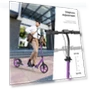 Thumbnail Foldable Kick Scooter with Big Wheels — Push Scooters, WAYPLUS
