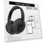 Thumbnail Hybrid Active Noise Cancelling Headphones — Over-Ear Headphones, T-fun