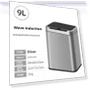 Automatic Sensor Stainless Steel Kitchen Trash Can — Kitchen Cans, Refreshing Home