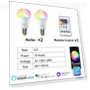 Wi-Fi Smart LED Bulb — LED, Rainbow Rain
