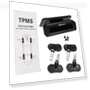 Wireless Solar-Powered Real-Time Tire Pressure Monitoring System — TPMS Sensor Replacements, Zeblaze