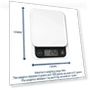 Smart Kitchen Food Scale — Weight Management Tools, DC-HOME Textile
