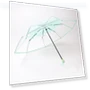 Transparent Automatic Folding Umbrella — Umbrellas, AI Market