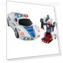 Deformable Police Car Toy With Lights And Sounds — Toy Vehicles, TinyJoy