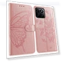 Butterfly Imprinted Wallet Stand Flip Phone Cover with Strap — Flip Cases, Smartwatch 2025