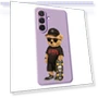 Cool Bear Pattern Printing Straight Edge TPU Phone Back Cover — Bumpers, Smartwatch 2025