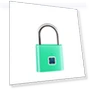 Fingerprint Smart Padlock — Padlocks & Hasps, Shunlin