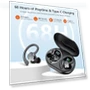 Thumbnail Bluetooth 5.4 Headphones Sport Earphones — In-Ear Headphones, SPRTOYBAT