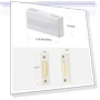 Thumbnail Hardwired Chime Kit with Transformer and Surface-Mount Button — Kits, Newhouse Hardware