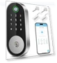 Thumbnail Keyless-Entry Fingerprint Deadbolt Smart Lock — Deadbolts, Sifely