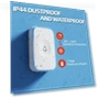 Thumbnail Wireless Doorbell with Flashing Light — Push Buttons, JSIEEM