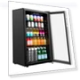 Thumbnail 18 in. 3.2 Cu. Ft. Beverage Refrigerator Merchandiser — Drink Coolers, KoolMore
