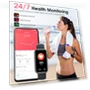 Thumbnail Smart Watch with Health Monitoring — Smartwatches, VUHIGIB