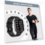Thumbnail Waterproof Fitness Smart Watch — Smartwatches, FTTMWTAG