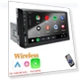 Wireless CarPlay Android Auto 2 Din Car Multimedia Video Player — Stereo Receivers, SageTechnology
